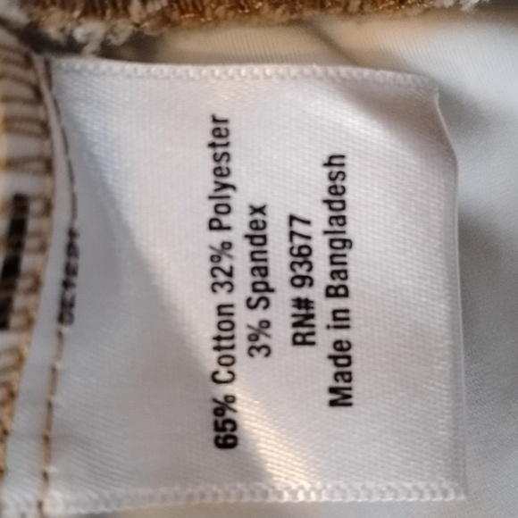 St. John's Bay Woman's Hillcrest Tan Ankle Pants, Size: 20W, NWT - Picture 9 of 10